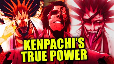 kenpachi zaraki|why is kenpachi so strong.